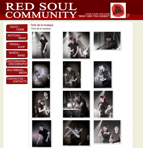 Red Soul Community Web Site