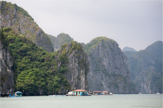 Floating Houses- fishing Village : Halong Bay - Maisons flottantes de pêcheurs