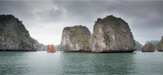 Halong Bay , Vietnam - Baie d'Halong au Vietnam