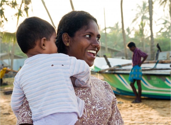 Fisher Village in Kalutara - Sri Lanka,2005
