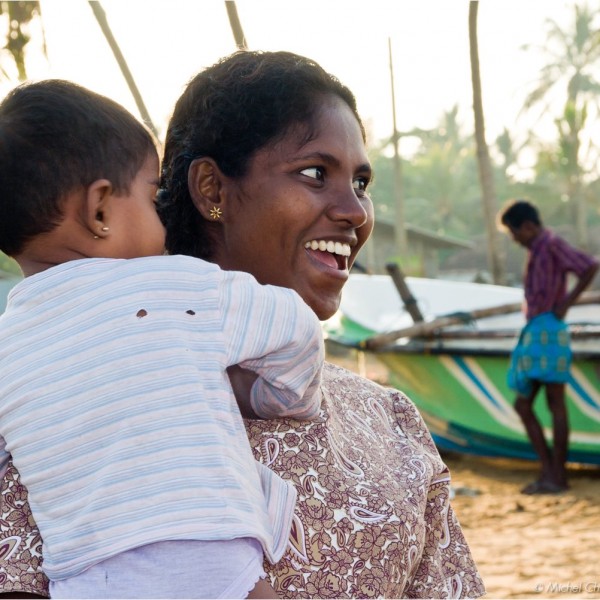 Fisher Village in Kalutara - Sri Lanka,2005