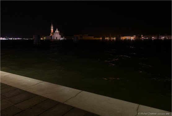Venice : San Giorgo Maggiore by night
