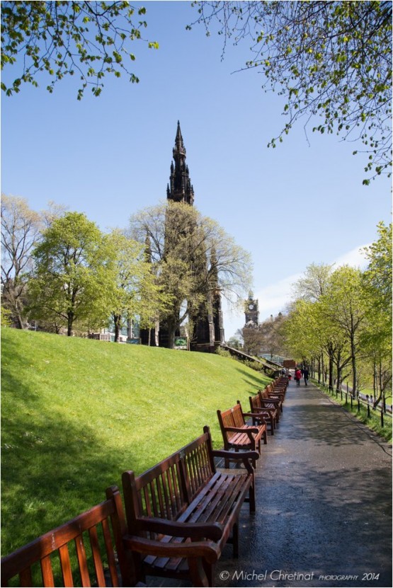 Edinburgh , Scotland - Scott Monument