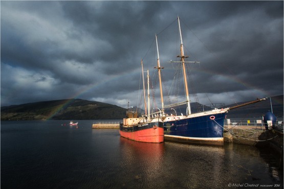 Scotland: Inveraray , Loch Fyne