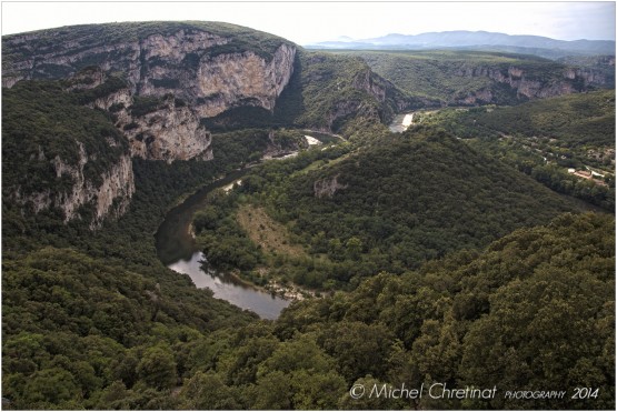 Gorges de l'Ardèche : Bélvedère de Serre de Tourre