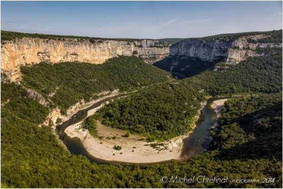 Gorges de l'Ardèche : balcon des Templiers