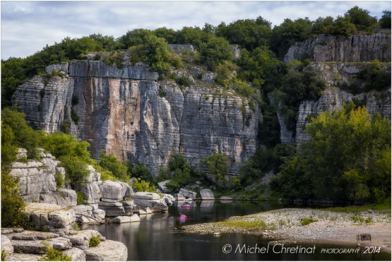 Gorges de l'Ardèche : Cirque de Gens