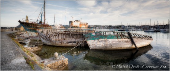 épaves - port de Camaret