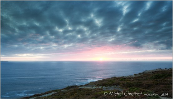 Coucher de Soleil sur Cap de la Chèvre