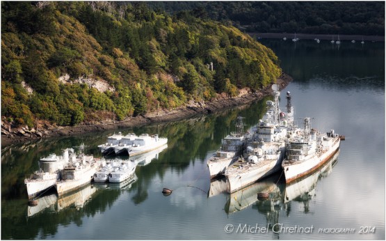 Cimetière de bateaux de Landevennec