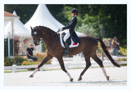 Dressage: Anna Jedrzejczyk (POL) & Firefly