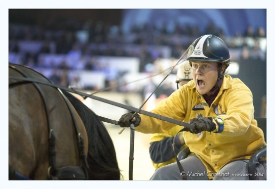 Driving : Francoise Dubos (FRA)