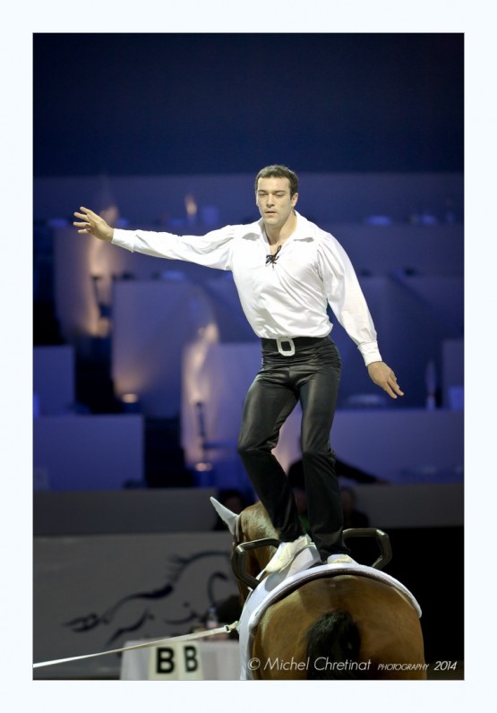 Vaulting: Ivan Nousse (FRA) & Carlos 190