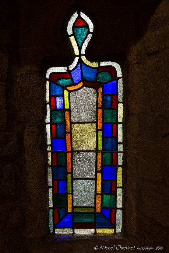 Stained Glass , Saint-Cado Chapel - Morbihan