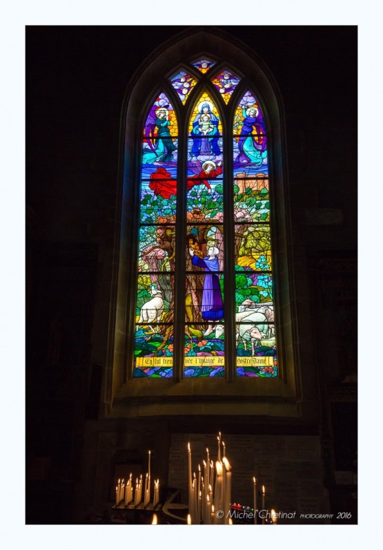 Rochefort en Terre , France - Stained Glass