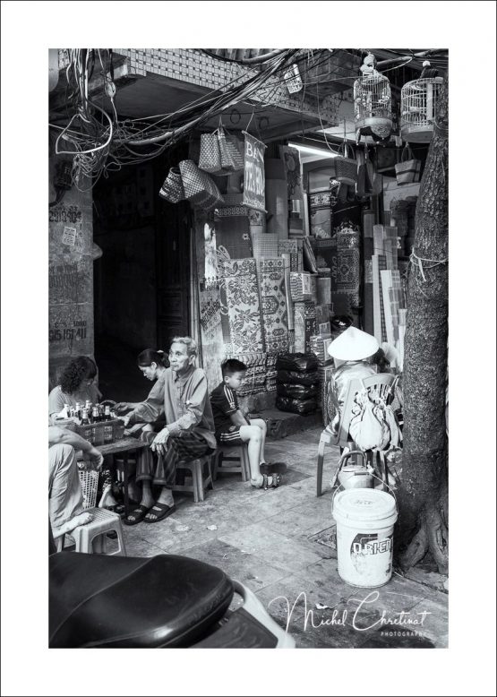 Street ambiance in Hanoï