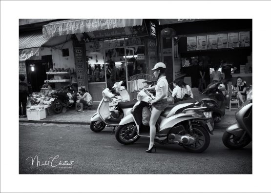 Street ambiance in Hanoï