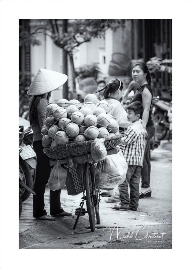 Street Scenery in Hanoï