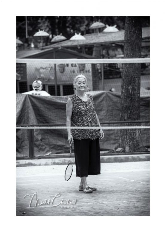 Morning exercise in Hanoï