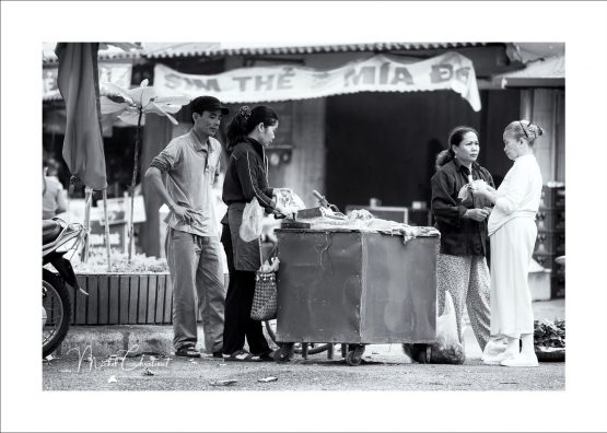 Street Butcher in Hanoï