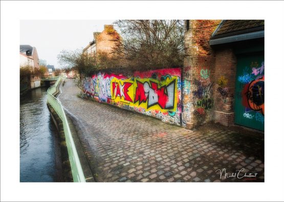 La Picardie en Images: Amiens - Quartier Saint Leu - Graffitis