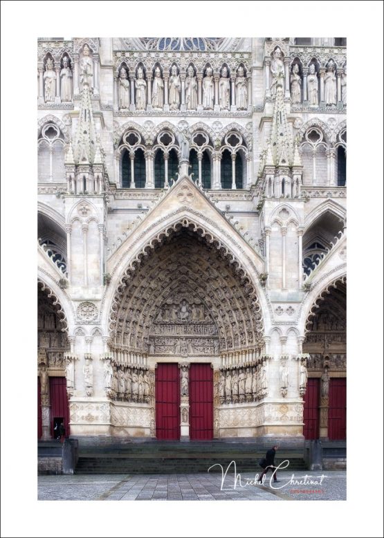 La Picardie en Images: photo du porche de la cathedrale d'Amiens