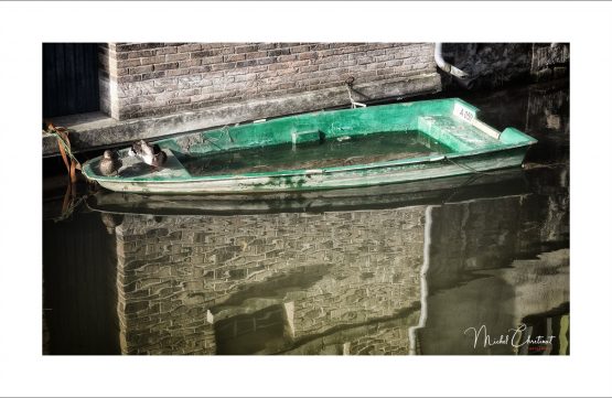 La Picardie en Images: Canal , Rue d'Engoulvent - Quartier Saint Leu