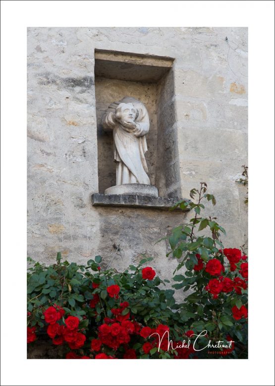 La Picardie en Images : Photo du céphalophore Rue Sainte-Prothaise à Senlis