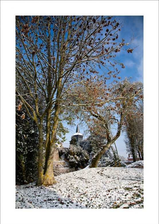 Photo de la Promenade des remparts à gerberoy