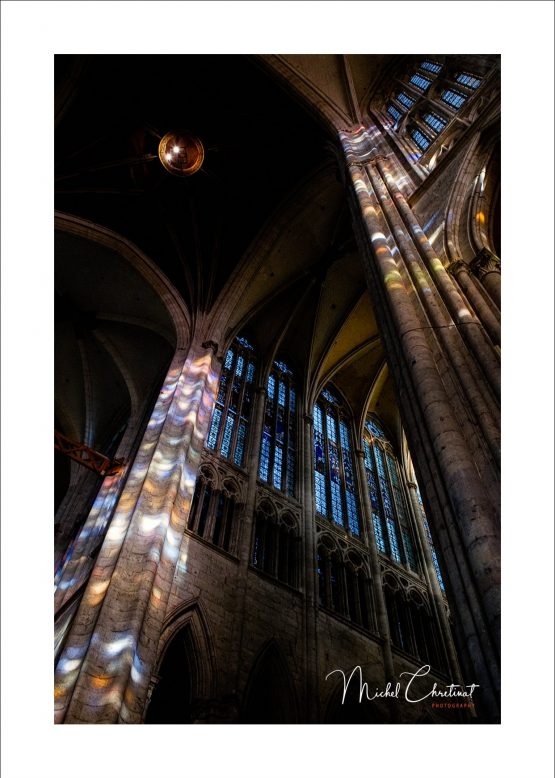 Photo de l'interieur de la Cathedrale Saint Pierre à Beauvais 