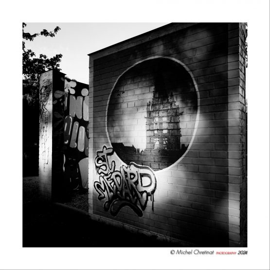 Fresque St Medard sur l'île St Maurice