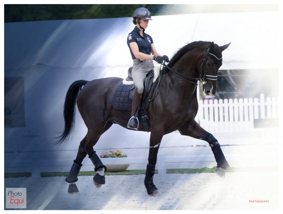 Charlotte Fry( GBR) & Dark Legend